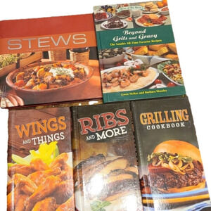 SET of 5 hardback cookbooks